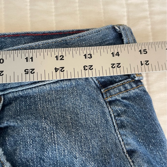 BDG Urban Outfitters Logan Buckle Baggy Barrel Denim Jeans Womens Sz 28W 28x31 - Picture 14 of 16